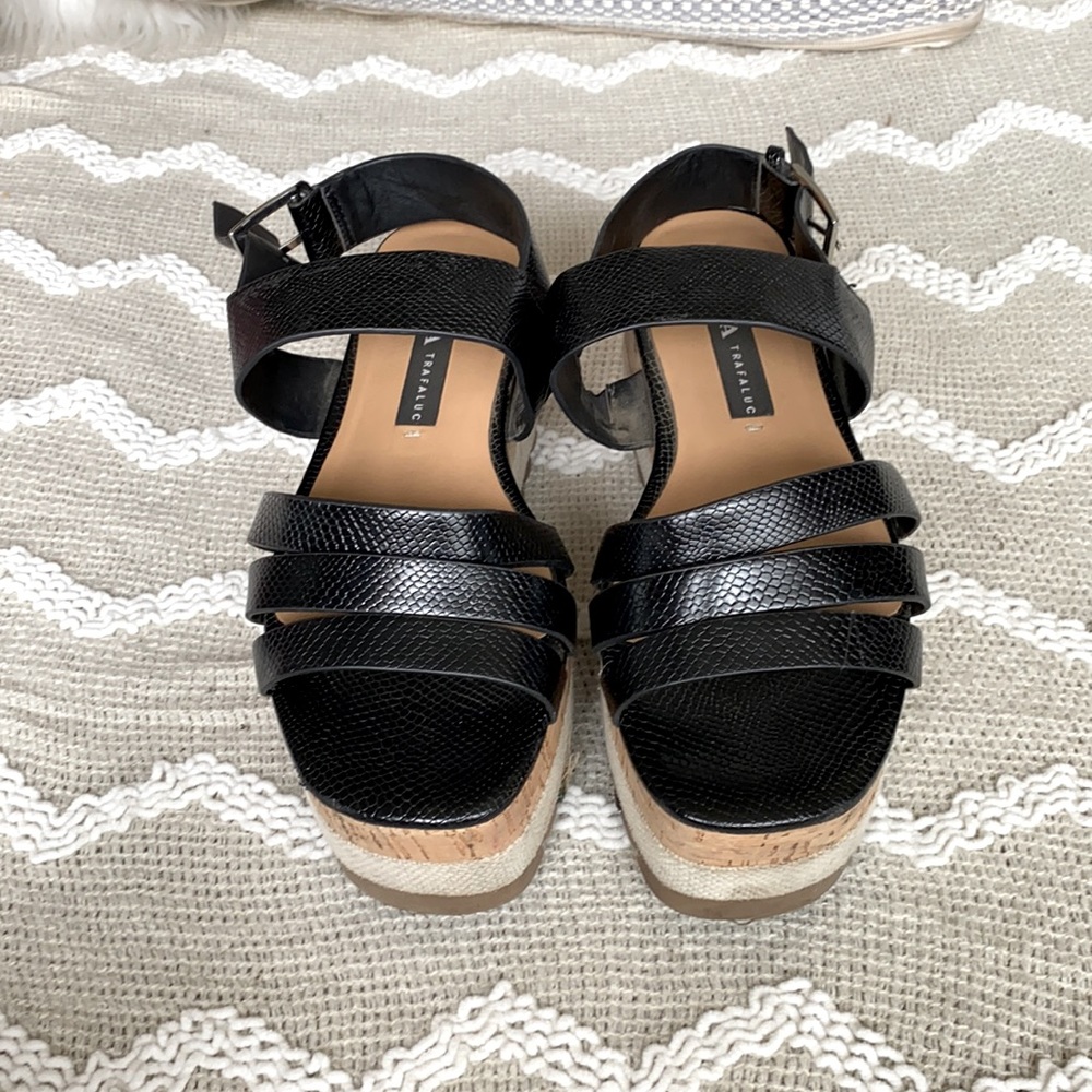 Zara platform sandals